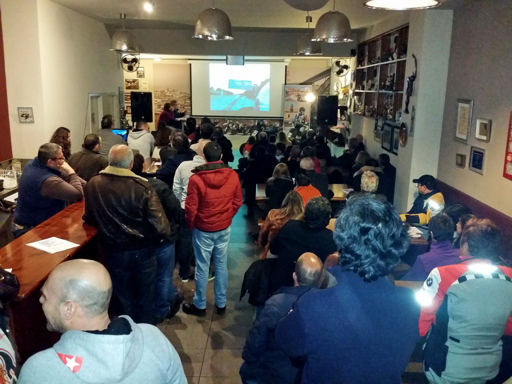 Noite dos Viajantes na sede do MC Porto