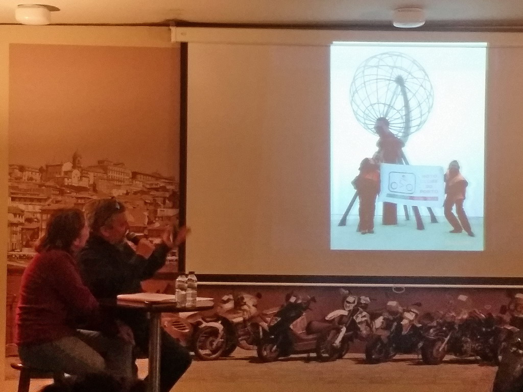 Noite dos Viajantes na sede do MC Porto