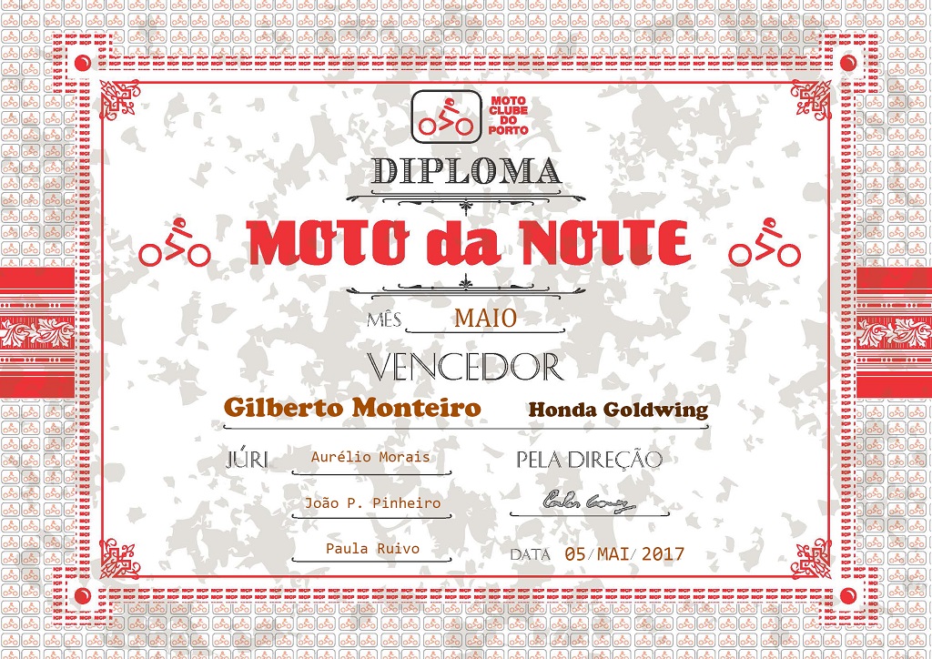 Moto da Noite bem acompanhada