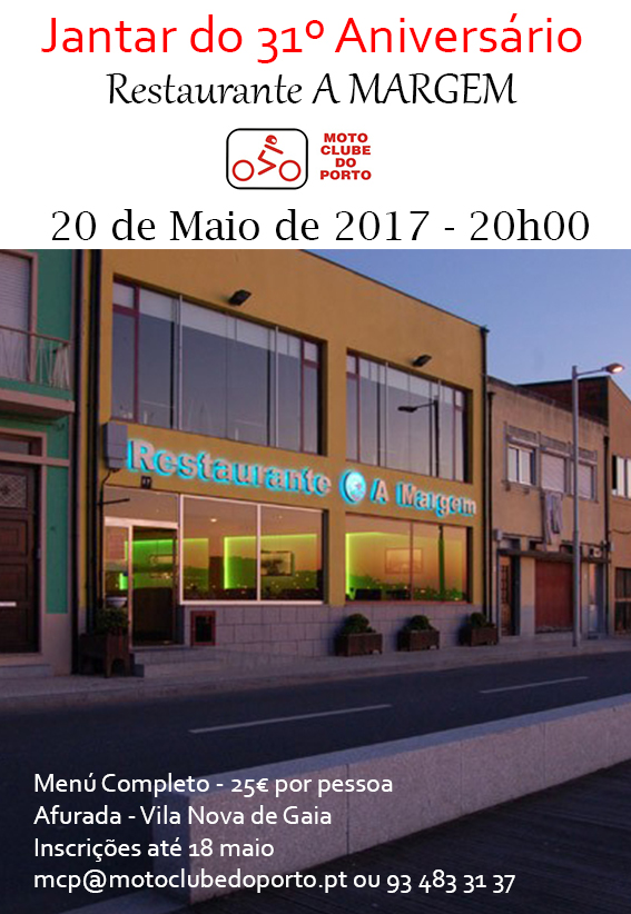 Vamos apagar 31 velas junto ao rio!