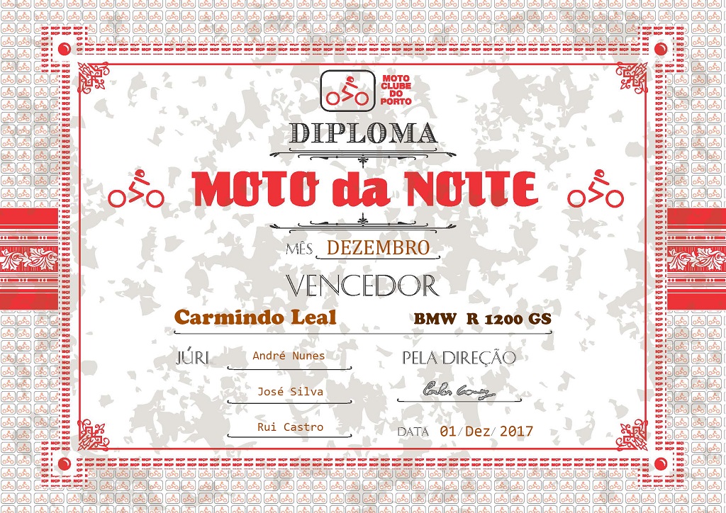 Moto da noite em noite de clássico na invicta