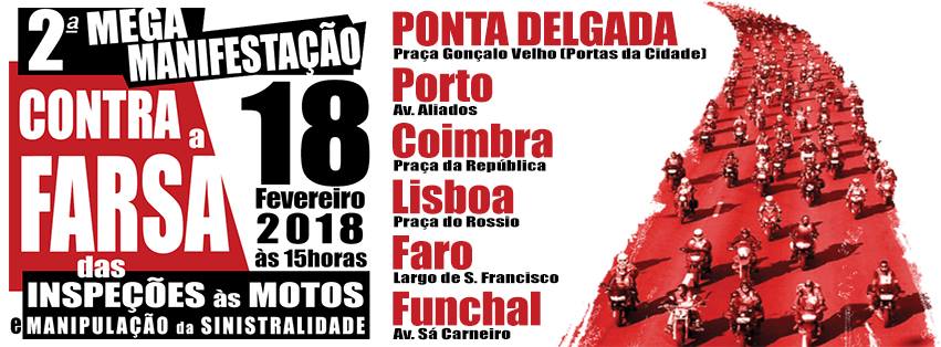 Manifestação nacional em defesa dos direitos dos motociclistas