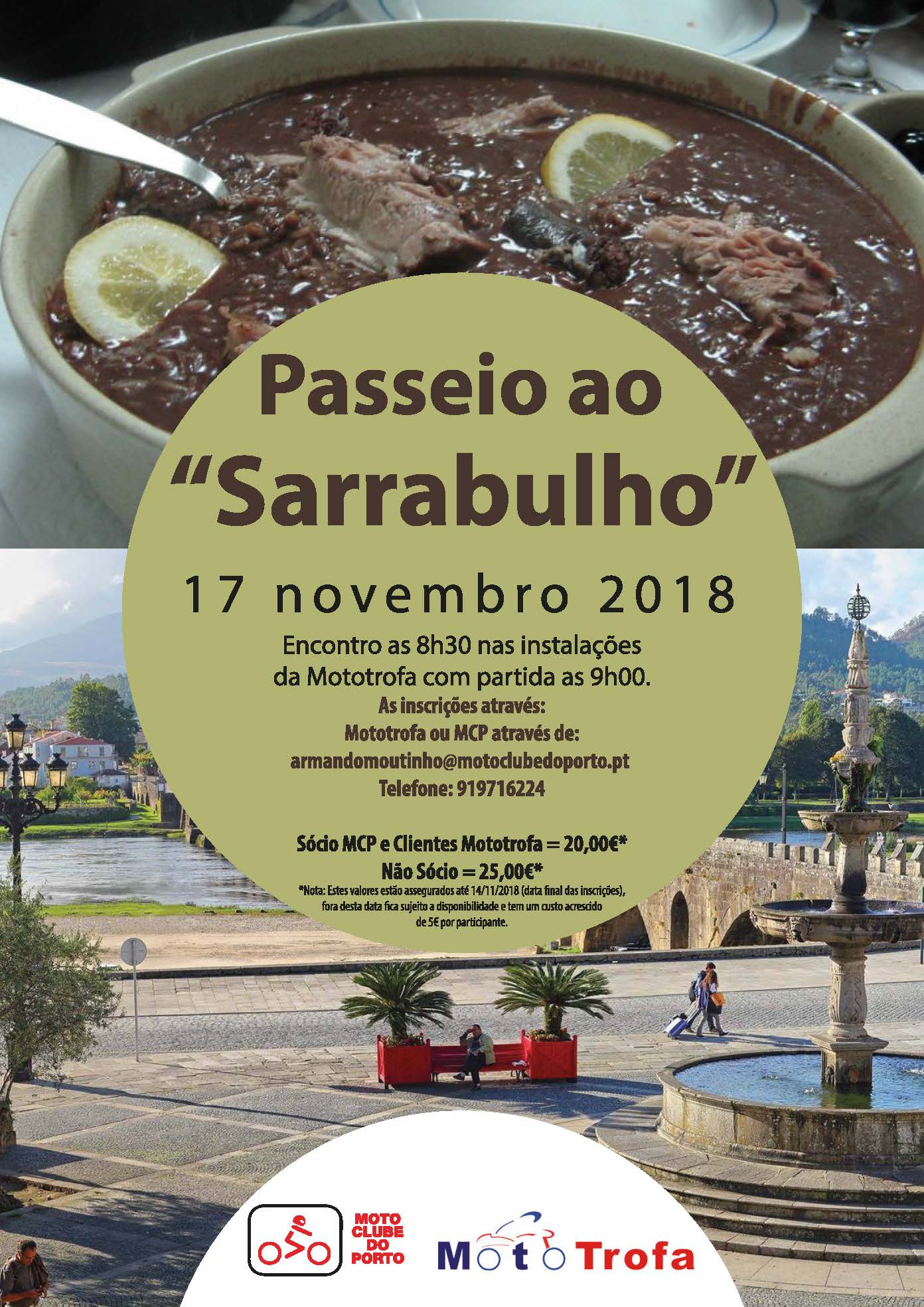 Passeio ao Sarrabulho MCP / Mototrofa
