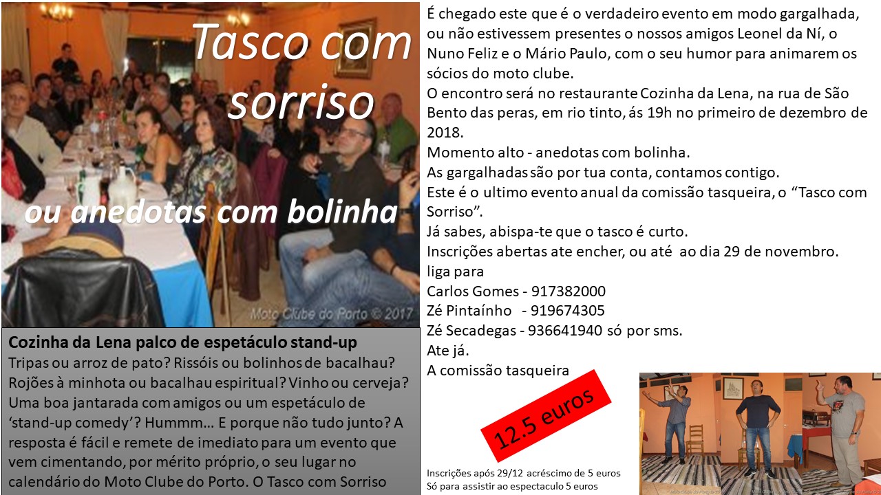 Tasco com Sorriso