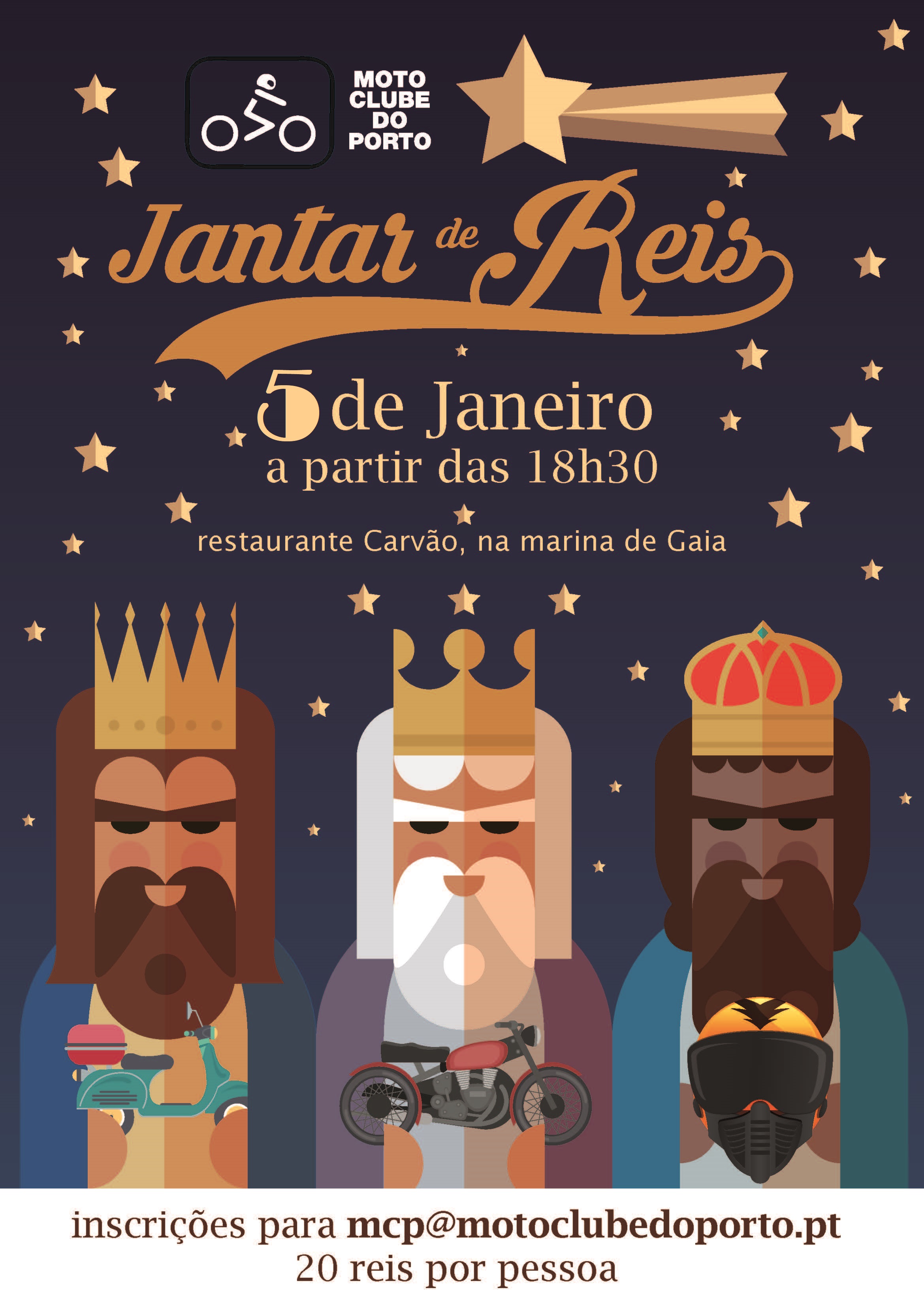 Jantar de Reis MCP - ESGOTADO