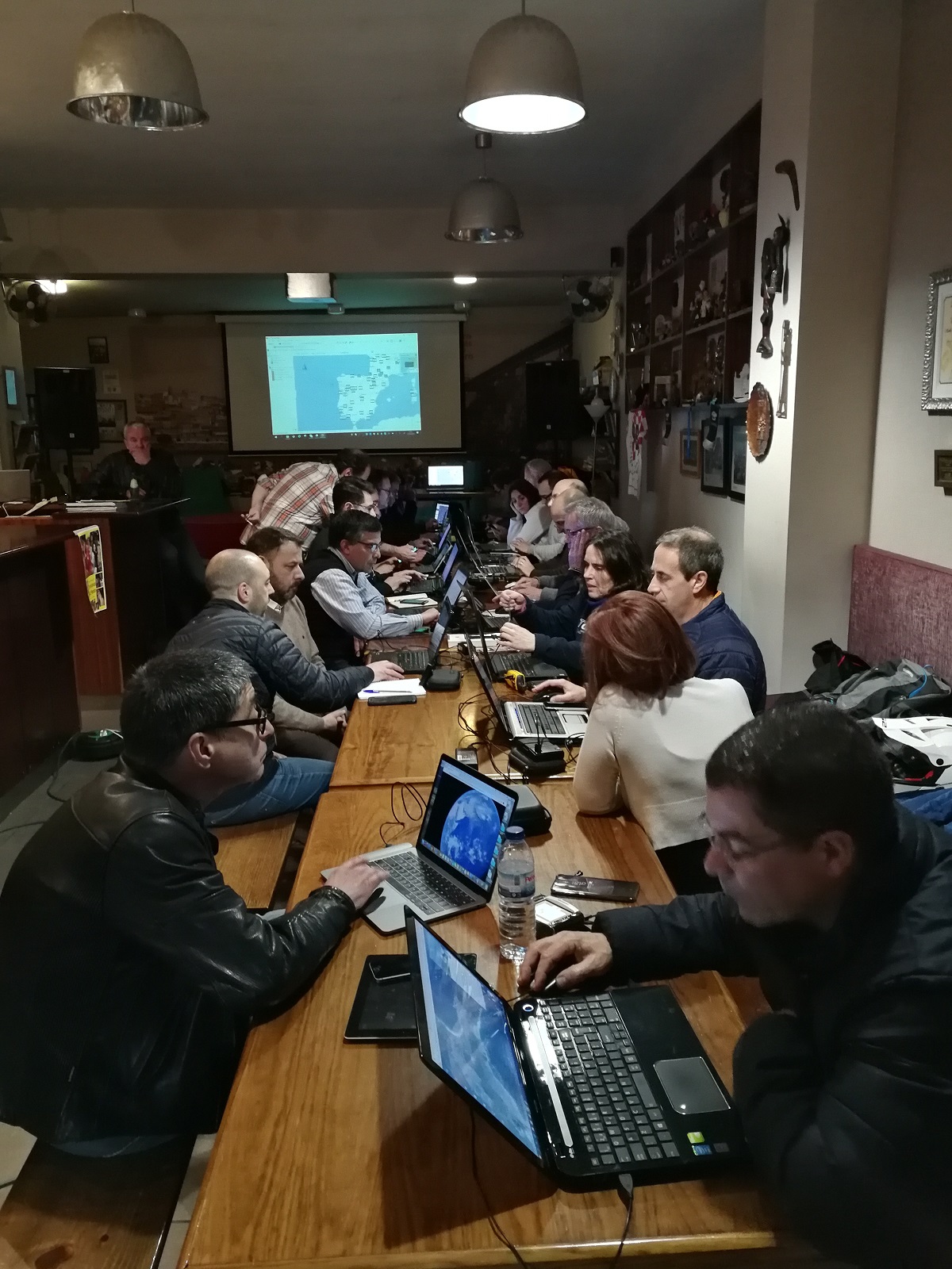 Workshop em GPS na Sede do MCP