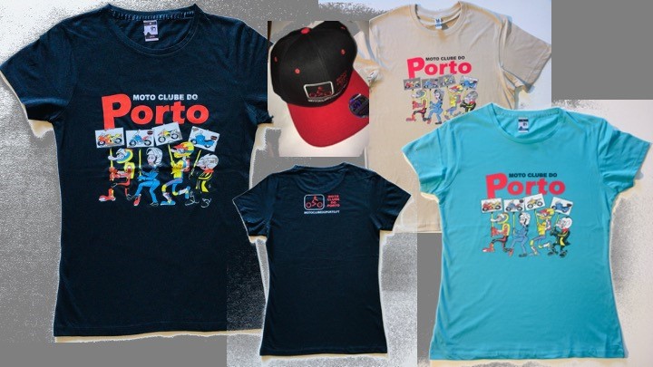 T-shirts e Boné MCP - novas cores