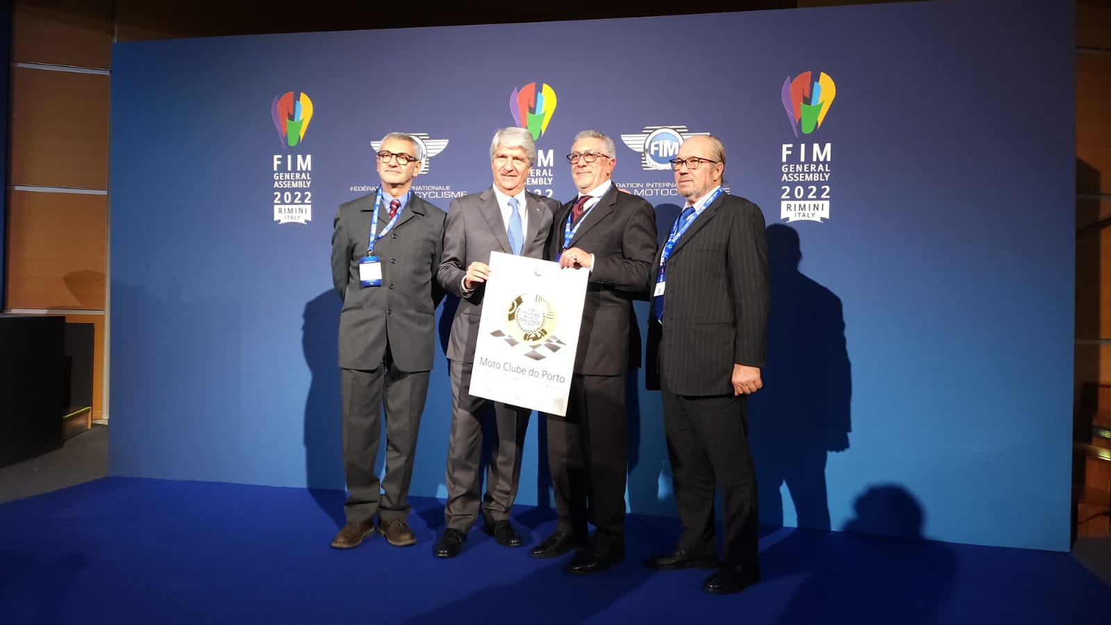 MCP recebe diploma na Gala dos Campeões