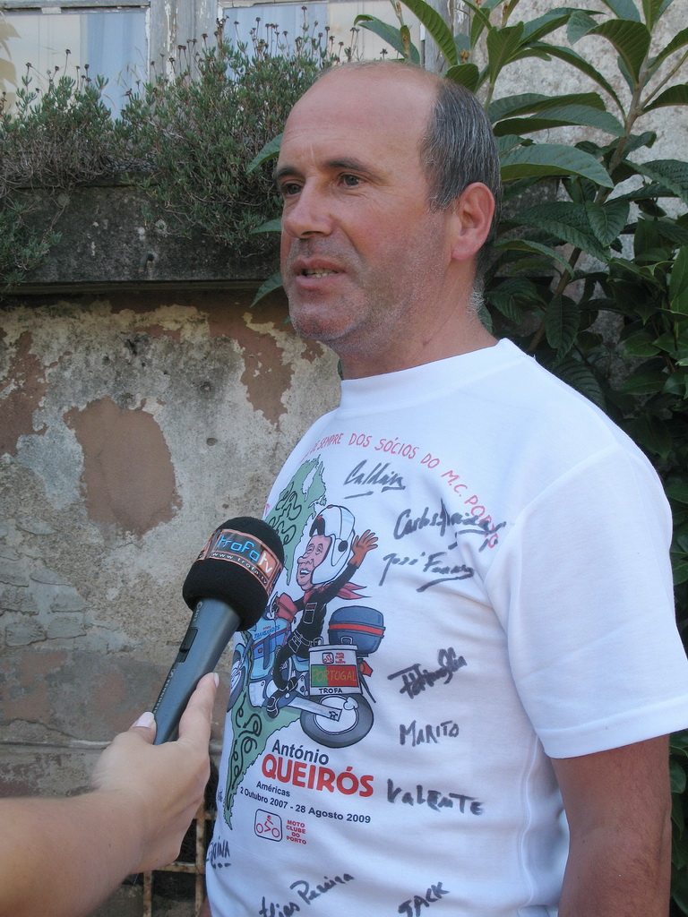 Grande viajante nos saiu o Queirós