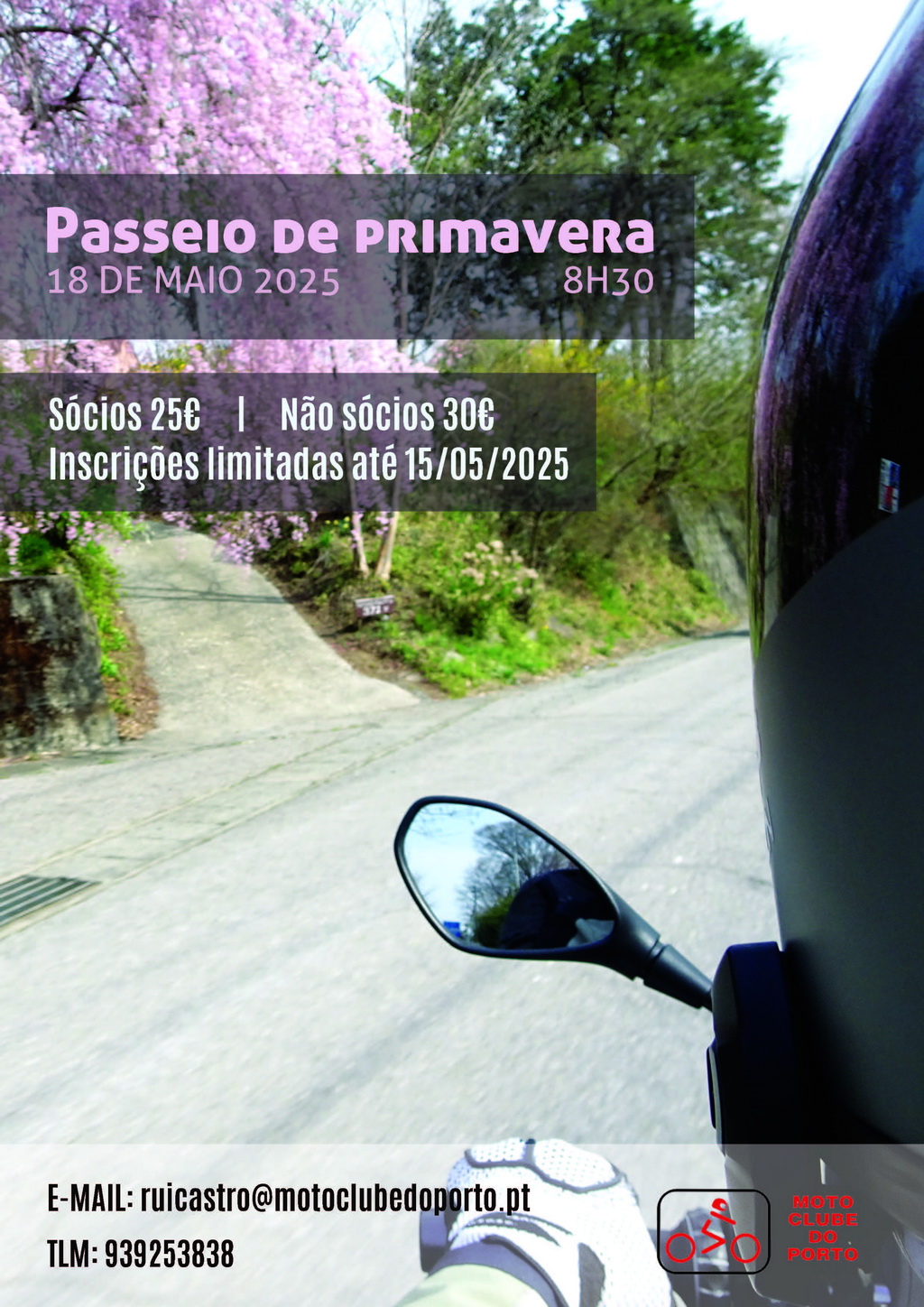 Cartaz Passeio Primavera mcp2025